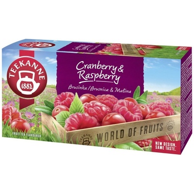Teekanne Cranberry & Raspberry 20 x 2,25 g