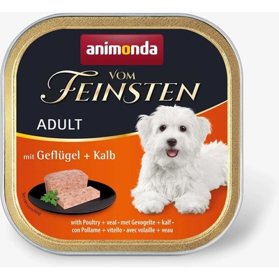 Animonda Vom Feinsten Adult Dog hydina a teľa 11 x 150 g