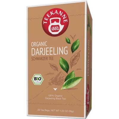 TEEKANNE Organic Darjeeling 20 pyramidových sáčků