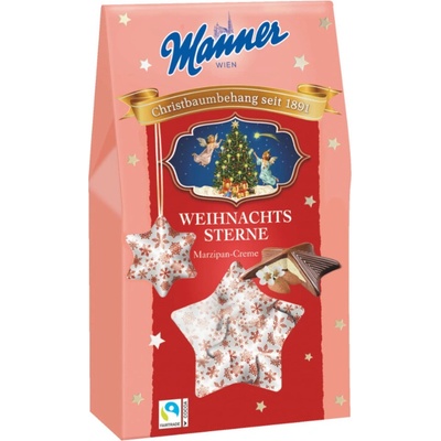 Manner Vánoční hvězdy s marcipánovým krémem 135 g – Zboží Dáma Manner Vánoční hvězdy s marcipánovým krémem 135 g – Zboží Dáma