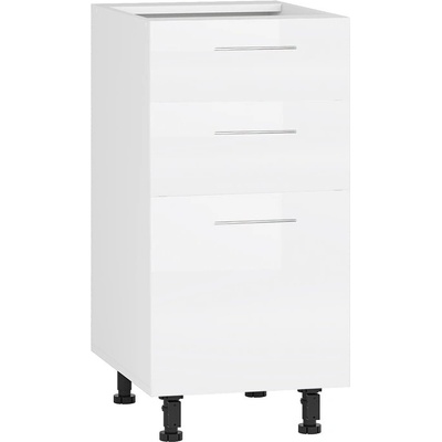 Bogdan Furniture Europe Долен шкаф 40/82-e20, с 3 чекмеджета