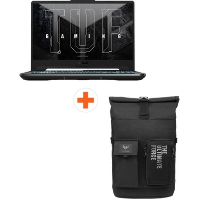 ASUS Гейминг лаптоп ASUS - TUF FA506NCG-HN207, 15.6'', R7, 144Hz, Graphite Black, 16GB RAM, 480GB SSD (90NR0JF7-M00L70_16ram_512ssd)