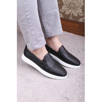 Image 1 of Ducavelli Stampet Мъжки кожени обувки- Черни 1801 (1093_Черно)