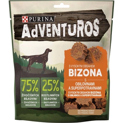 Adventuros s bizónou príchuťou a brusnicovou šťavou 90 g