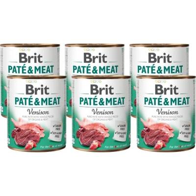 Brit Брит пате и месо олен 6x800г
