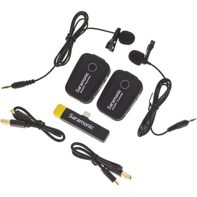 Saramonic Мобилен безжичен микрофон Type-C Blink500 B6 Saramonic за телефони 2 броя тип брошка