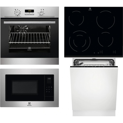 Set Electrolux EOF3H00BX + EHF6241FOK + EMS4253TEX + EEA27200L