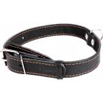 COLLAR кожен нашийник за куче черен 32 - 40 см, 20 мм