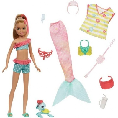 Barbie Sestřička a kouzelná proměna v mořskou pannu s želvičkou