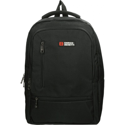 Enrico Benetti Hamburg 15" Notebook Backpack Black 25 L EB-62124001