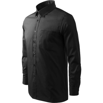 Malfini Style pánská košile dlouhý rukáv 209 černá