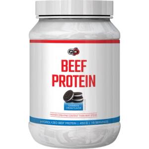 Pure Nutrition Beef Protein [450 грама] Бисквити и сметана