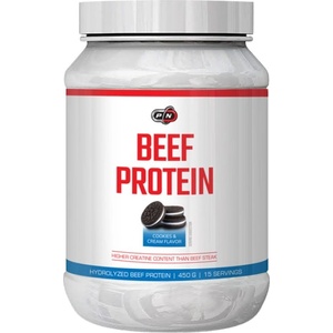 Pure Nutrition Beef Protein [450 грама] Бисквити и сметана