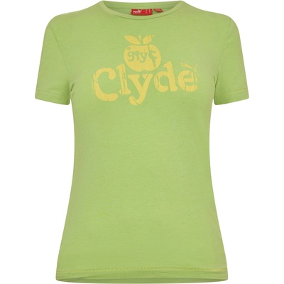 PUMA Дамска тениска Puma Clyde Lux Tee Womens - Green