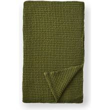 Pineapple Elephant Zelená bavlnená deka Jaipur Chunky Waffle 150x200