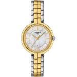 Tissot Дамски часовник Tissot Flamingo T094.210. 22.111. 01, Сребрист / Златен (TIS094.210.22.111.01) Часовници