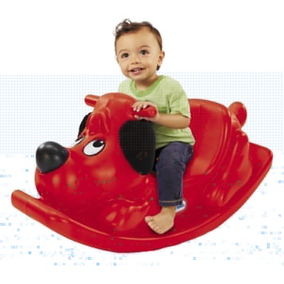 Little Tikes Hojdací psík červený