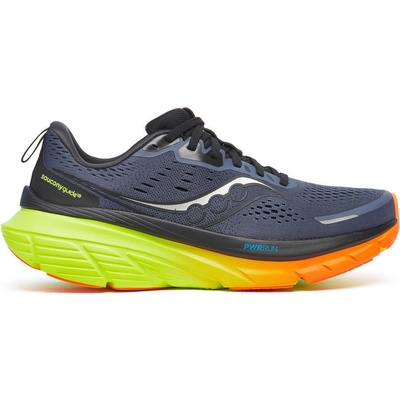 Saucony Мъжки маратонки Saucony Guide 18 Running Shoes Mens - Shadow/Vizi