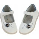 Dětské polobotky s profilovanou koženou vložkou na suchý zip 6475