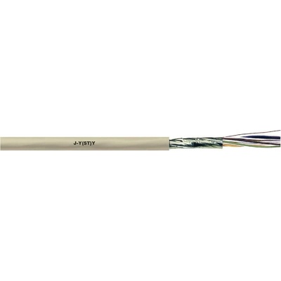 Lapp 1591503/100 telefonní J-Y(ST)Y 4 x 2 x 0.8 mm šedá 100m