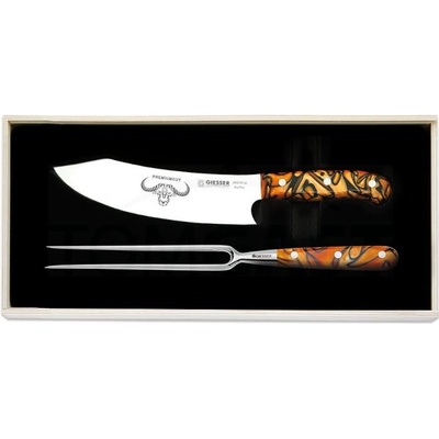 Giesser Spicy orange set nůž a vidlice