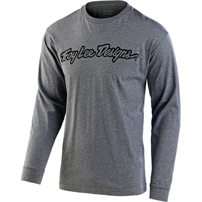Troy Lee Designs Signature Ls Heather Gray