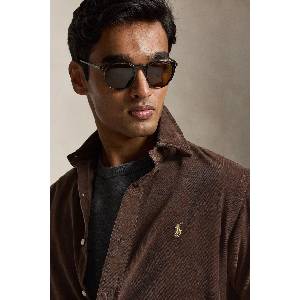 Ralph Lauren риза мъжка от памук 21W Corduroy (710853123)