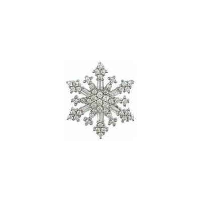 Infinitysilver Stříbrný přívěsek zirkonová vločka L4461118