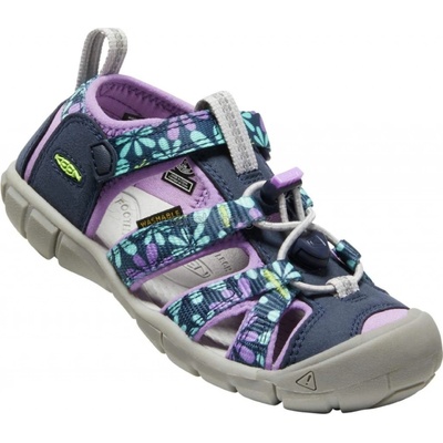 Keen sandále Seacamp II CNX detské topánky tmavě fialová/růžová