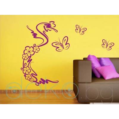 Цвете с пеперуди (3067)