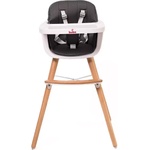 Buba Столче за хранене 2 в 1 Buba - Carino, Черно (buba-carino-black)