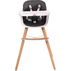 Buba Столче за хранене 2 в 1 Buba - Carino, Черно (buba-carino-black)