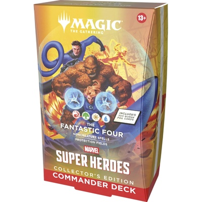 Wizards of the Coast Magic the Gathering Marvel Super Heroes COLLECTOR COMMANDER Fantastic Four