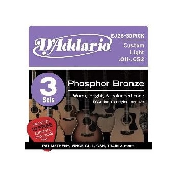 D'addario EJ26-3D
