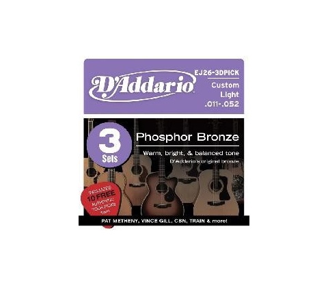 D'addario EJ26-3D