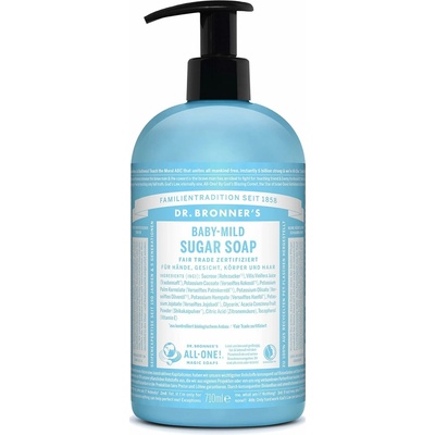 Dr. Bronner's Shikakai Neutral Mild tekuté hydratační mýdlo na tělo i vlasy 355 ml