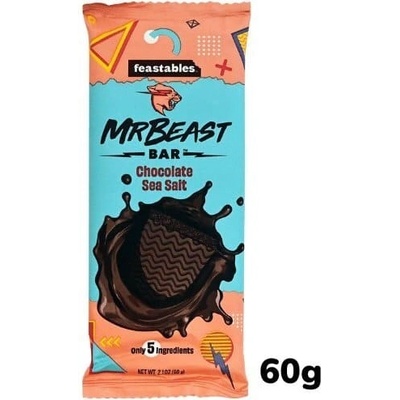 MRBEAST Čokoládová s mořskou solí 60 g