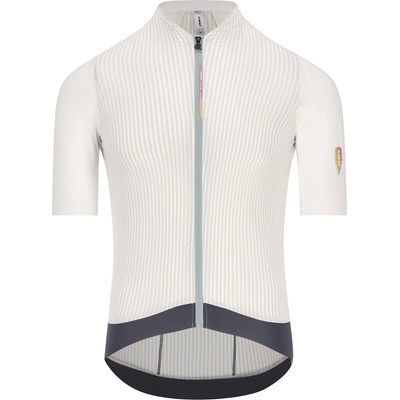 Q36.5 Мъжка фланелка с къс ръкав за колоездене Q36.5 Dottore Clima Pro Jersey Cycling jersey - White - размер XXL (056-3873-0417)
