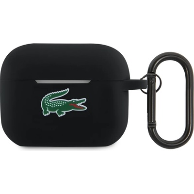 Lacoste Liquid Silicone Croc Logo Протекторен Калъф за AirPods Pro 2 Черен