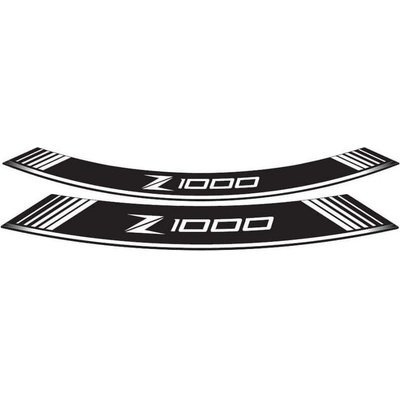 Linka na ráfek PUIG Z1000 7590B bílá linky na ráfek - sada 8ks