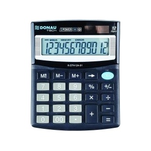Donau Tech Настолен калкулатор 12 разряден k-dt4124 Калкулатори