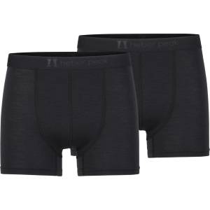 Heber Peak Мъжко мериносово термобельо Heber Peak MerinoMix165 PineconeHe. Boxer 2-Pack Merino base layer - Black / Black - размер XXL (015-2303-0115)