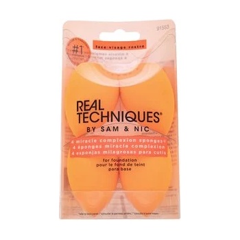 Real Techniques Miracle Complexion Sponges 4 pcs гъбичка за фон дьо тен