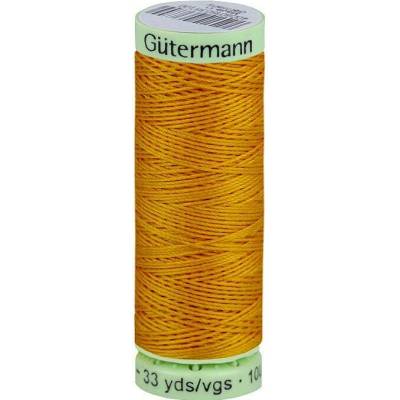 Stoklasa Polyesterové nitě Gütermann Jeans návin 30 m Balení: 1 ks, Varianta: 412 hořčicová tmavá 412 hořčicová tmavá