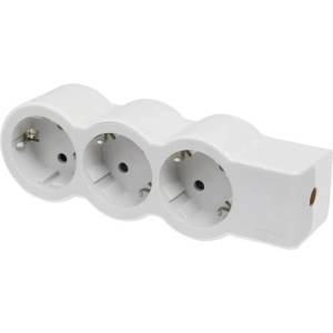 Legrand БЕЗКАБЕЛЕН РАЗКЛОНИТЕЛ 3х ШУКО legrand - БЯЛ/СИВ (3414971945685)