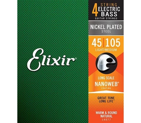 ELIXIR Electric Bass Strings NW - 45/105