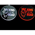  Комплект от 2бр Светодиодни LED Лед Габарити Обеци 24V бяло-червено King