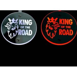  Комплект от 2бр Светодиодни LED Лед Габарити Обеци 24V бяло-червено King
