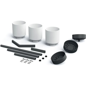 Prosperplast Стойка за цветя BLOOMIE STAND бяла 54cm (IKD3L-S449)