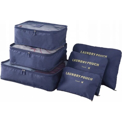 Alum Sada cestovních organizéru do kufru - tmavě modrá – Zboží Dáma